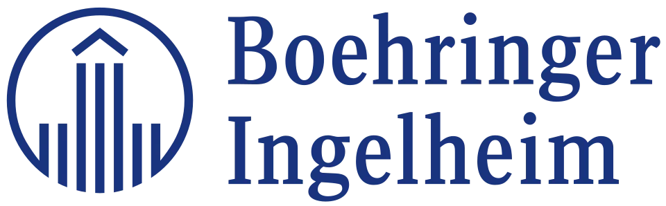 Logotipo de Boehringer Ingelheim, laboratorio farmacéutico aliado de AltamediQ.