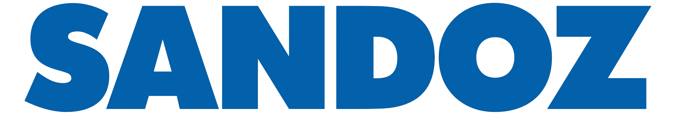 Logotipo de Sandoz, laboratorio farmacéutico aliado de AltamediQ para la distribución de medicamentos genéricos y biosimilares.