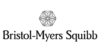 Logotipo de Bristol-Myers Squibb, laboratorio farmacéutico aliado de AltamediQ.