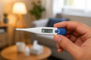 Neutropenia febril durante quimioterapia — fiebre de 38°C es una emergencia médica que requiere atención inmediata