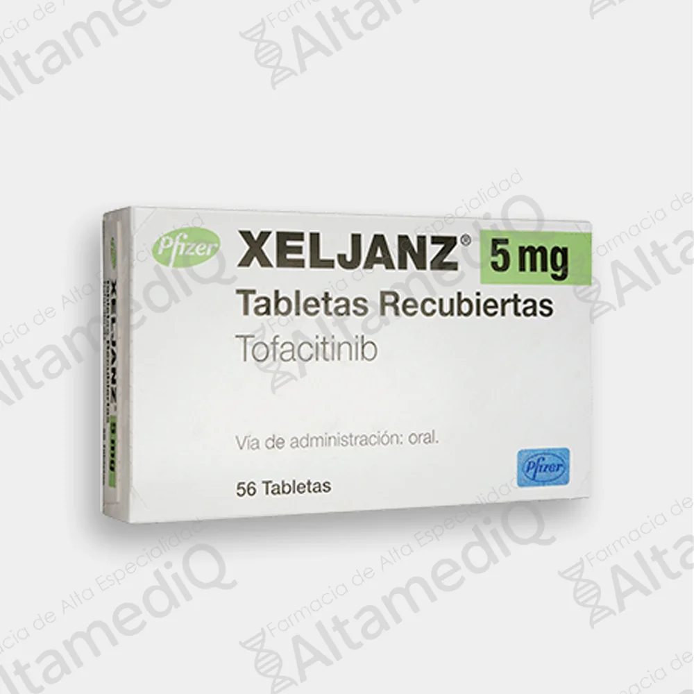 Xeljanz 5 mg (56 Tabletas - Tofacitinib)
